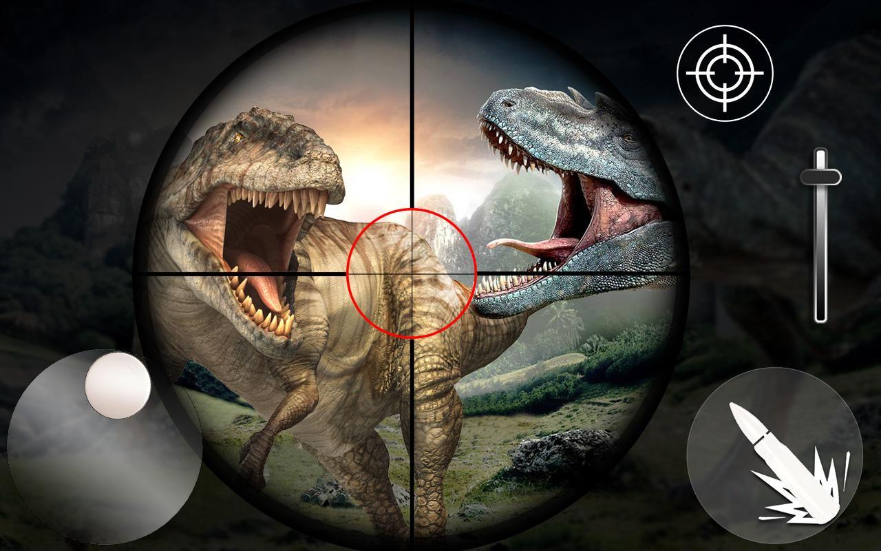 Wild Dinosaur Hunter:DEADLY Jurassic Run Attack