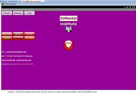 Logiciel Psychologique Mentale
