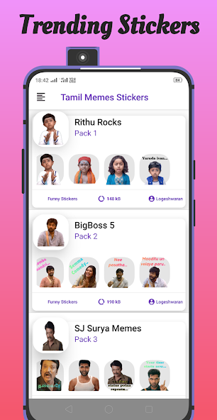 Tamil Memes Stickers