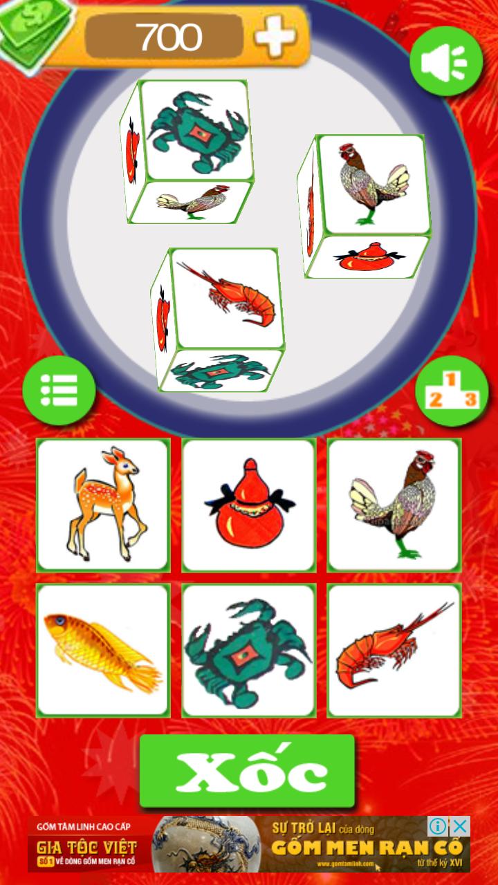 Bau cua 2016 ( Bau cua tom ca)