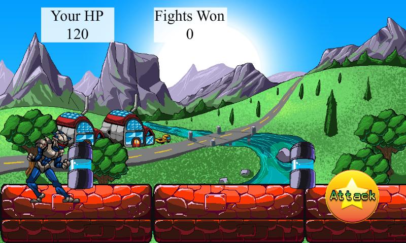 Techno Guy Street Fight