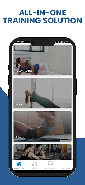 Foam Roll Massage Flexibility