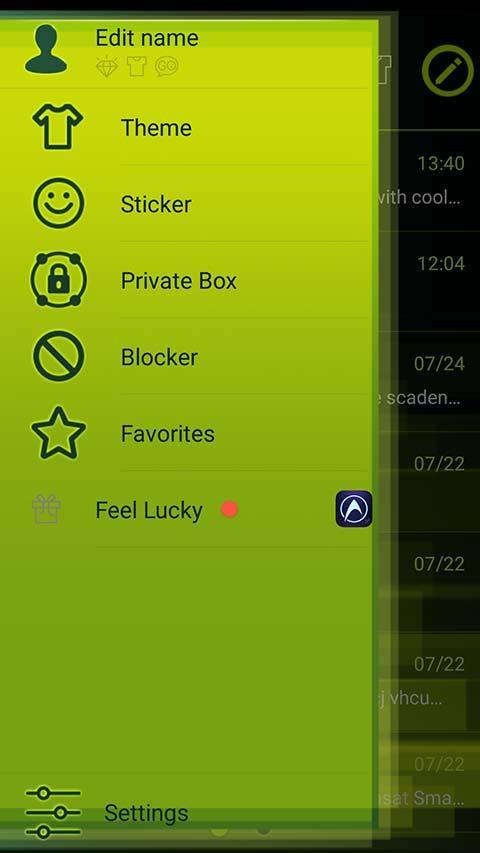 Ultimate Lime Green SMS