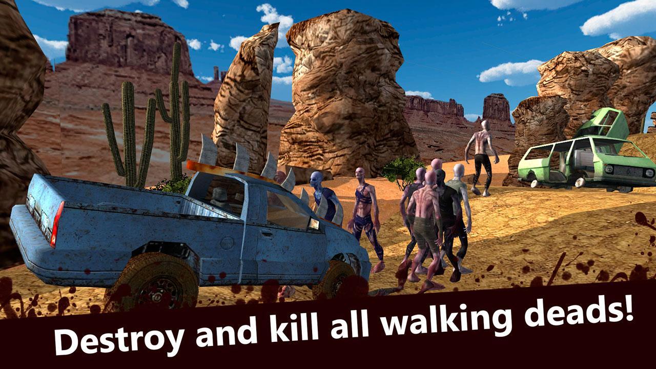 Zombie Derby Death Racing 3D