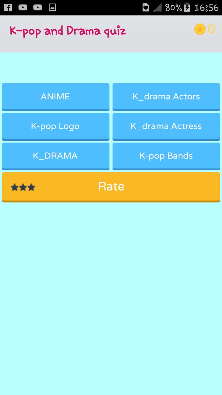 K-pop and Drama quiz