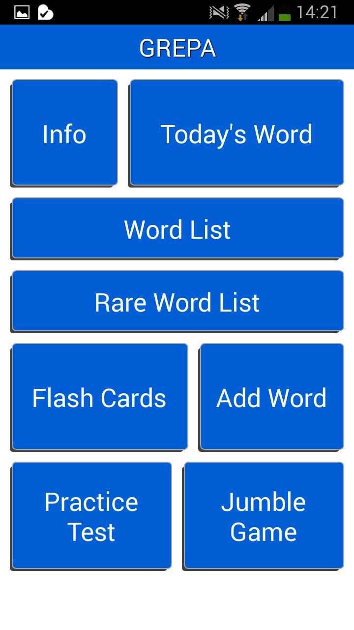 GRE Preparation App GREPA 2.0