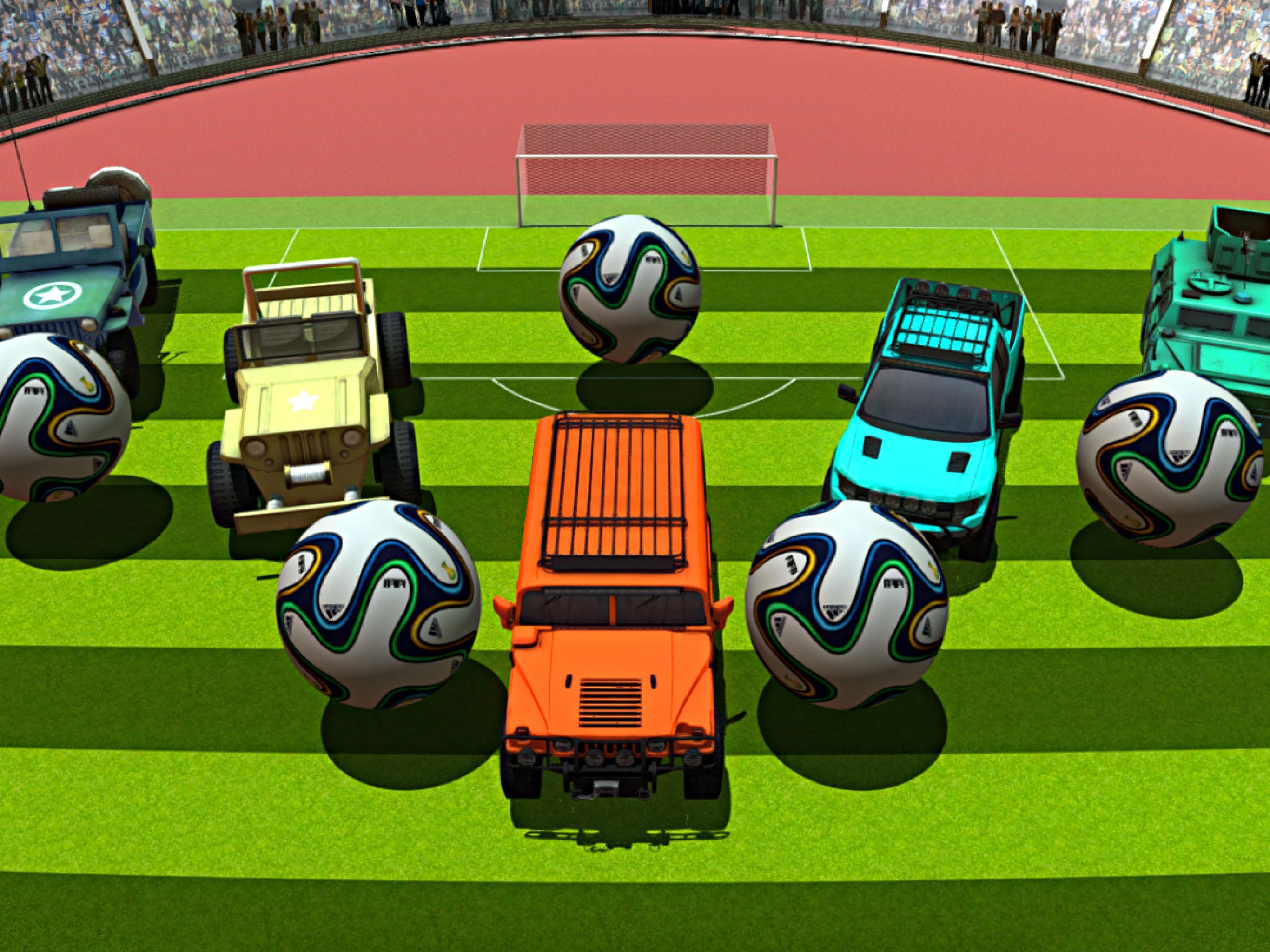 4x4 Car Soccer In Stadium 2016