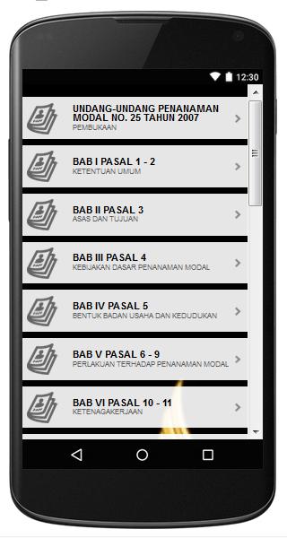 UU PENANAMAN MODAL NO. 25/2007