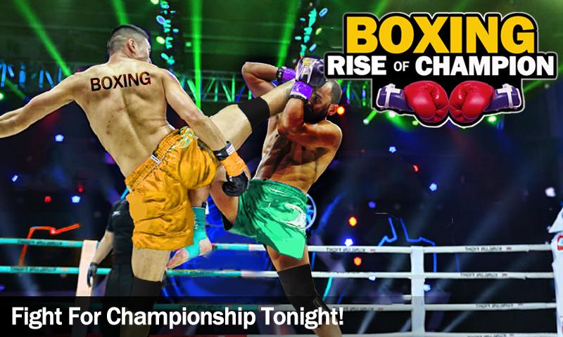Boxing: Rise of Champion