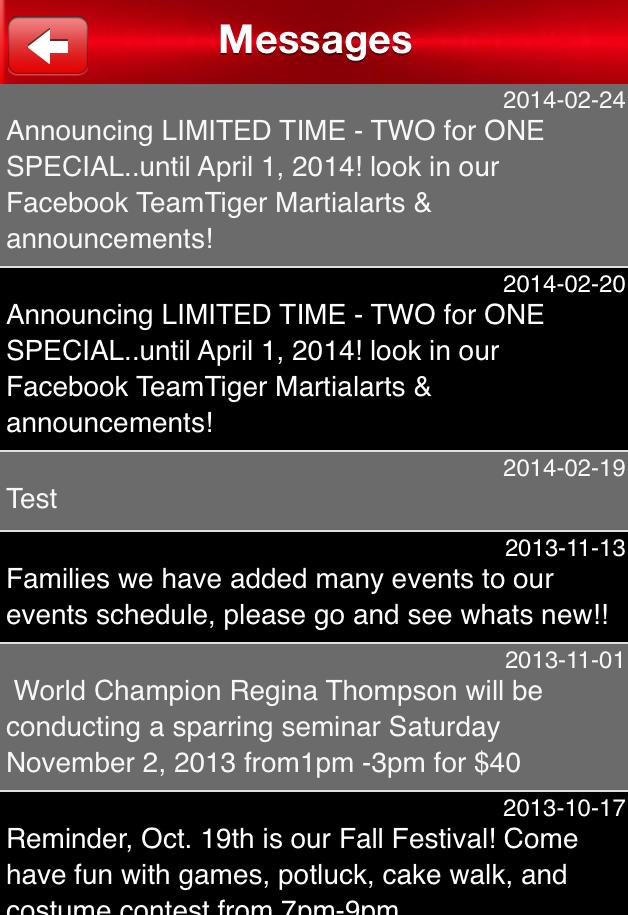 Team Tiger Martial Arts