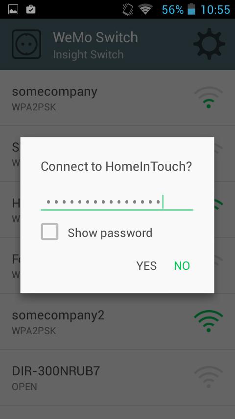 HomeInTouch(WeMo)