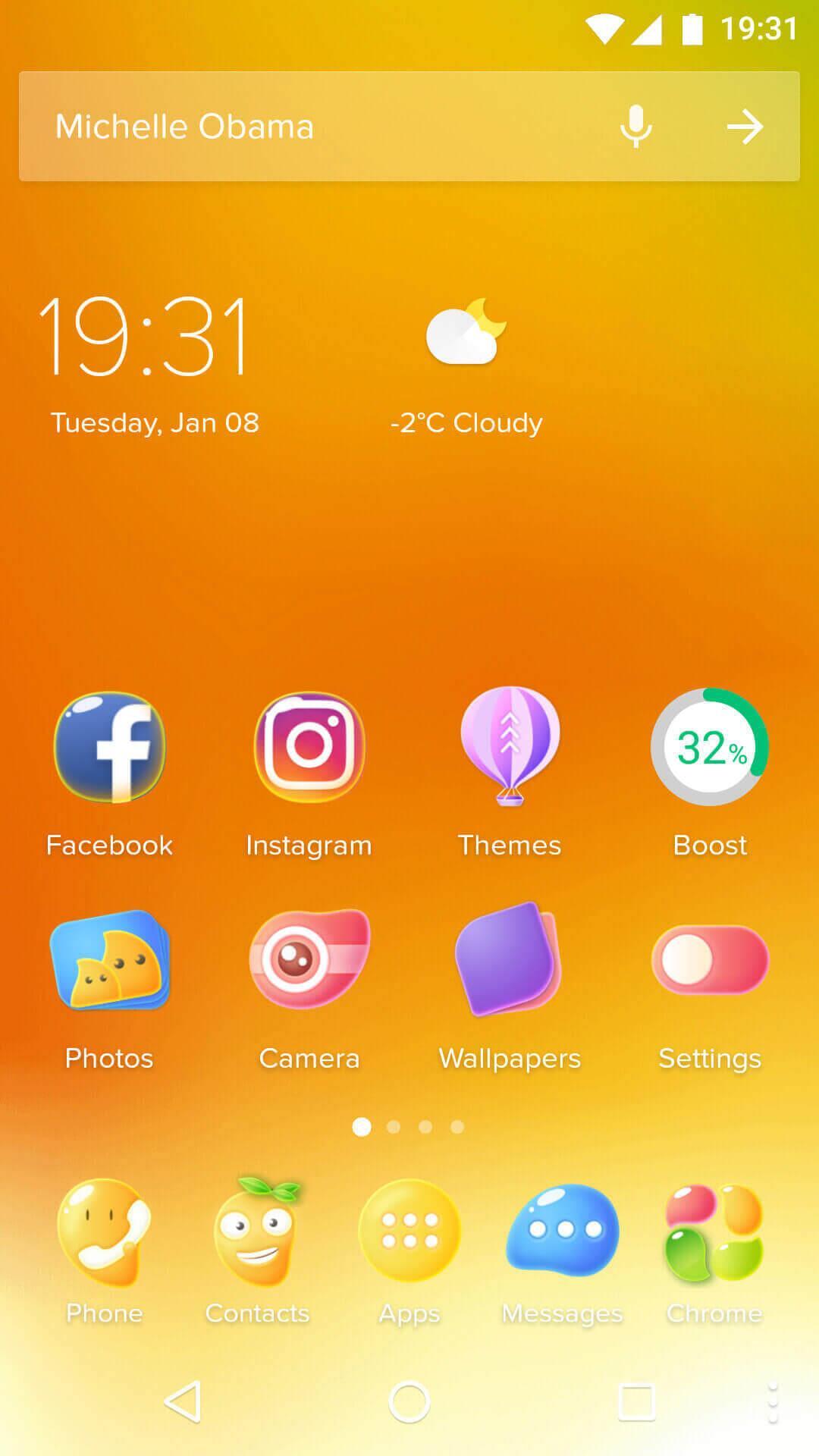 Cartoon Theme - Mango Fruit