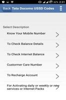 Tata Docomo USSD Codes New