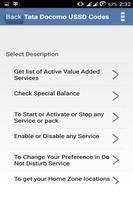 Tata Docomo USSD Codes New