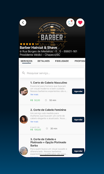 AppBarber: Cliente