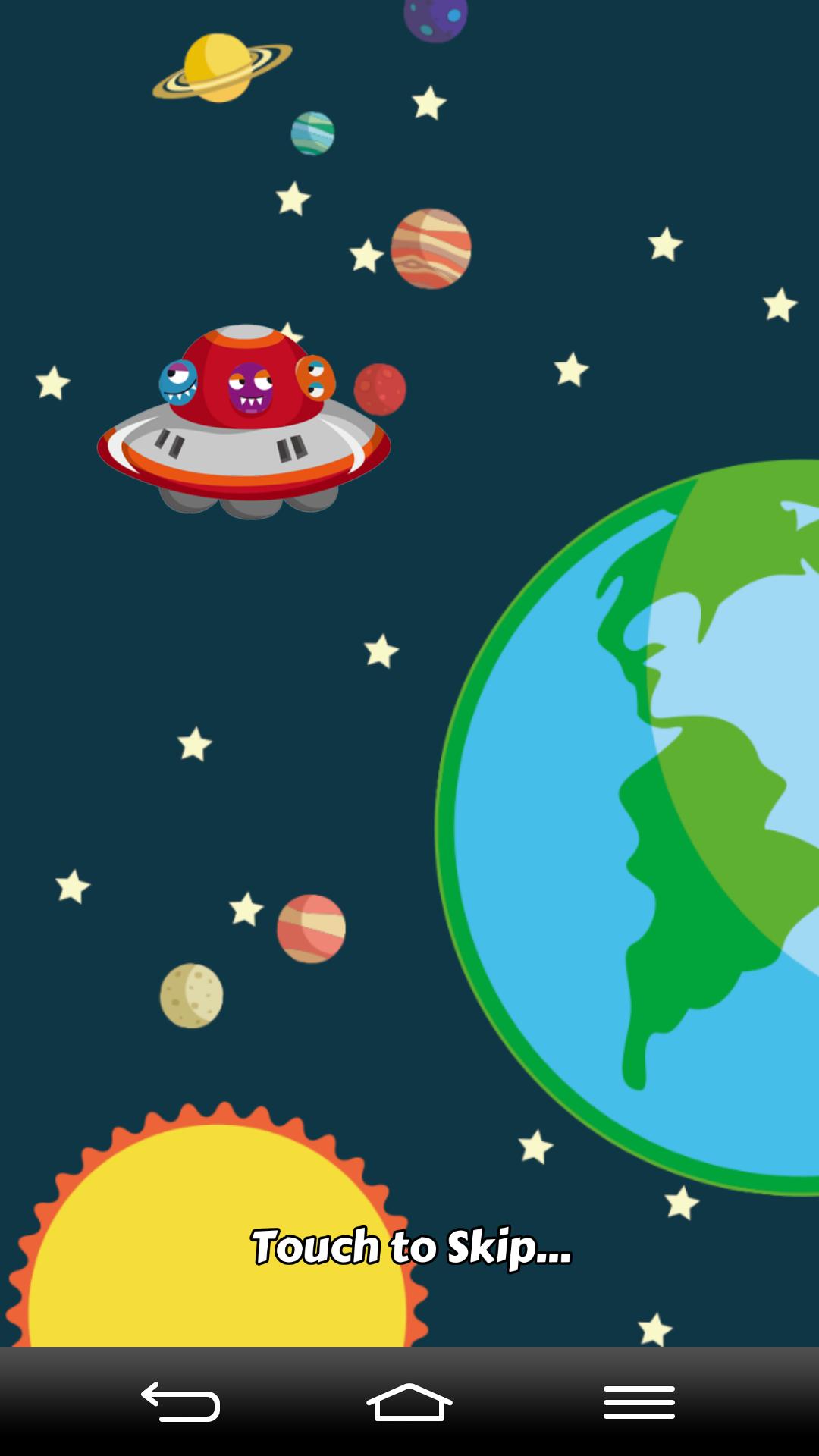 Space Balloon(HD)-monster&ufo