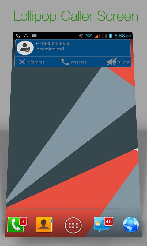 Lollipop Caller Screen (R)