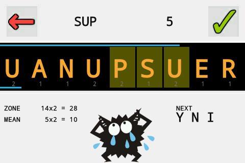 Touchy Words Fr (Lettres)