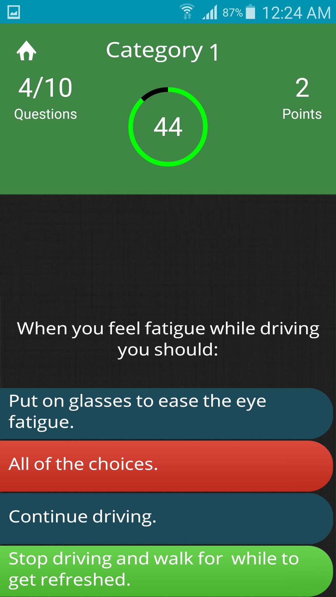 Saudi Arabia Driving Test