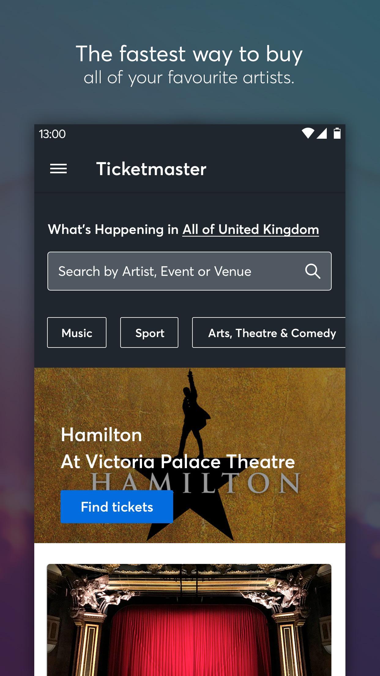 Ticketmaster UK Event Tickets
