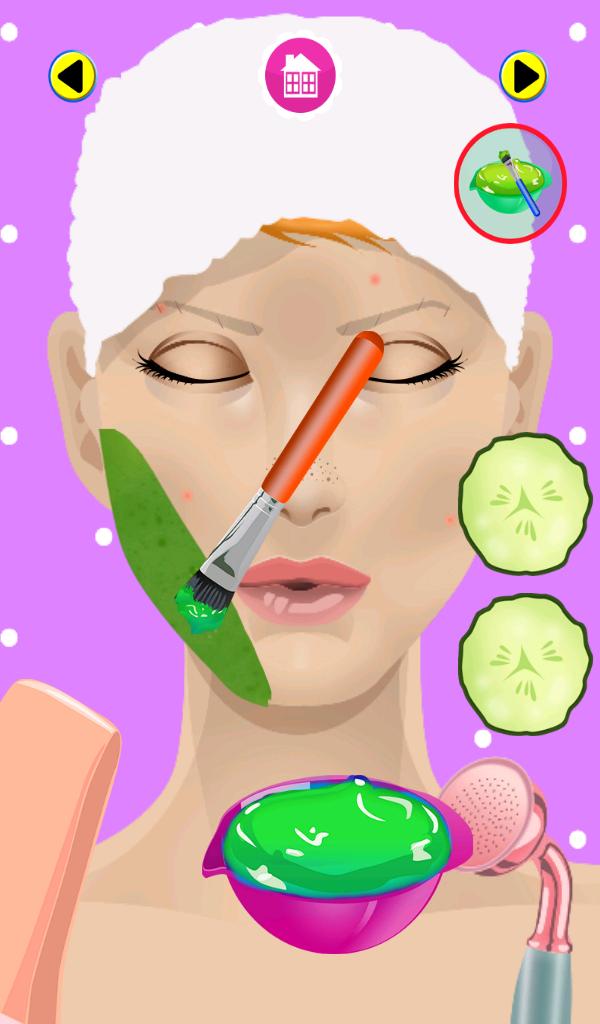 Dress and Make up Frozen