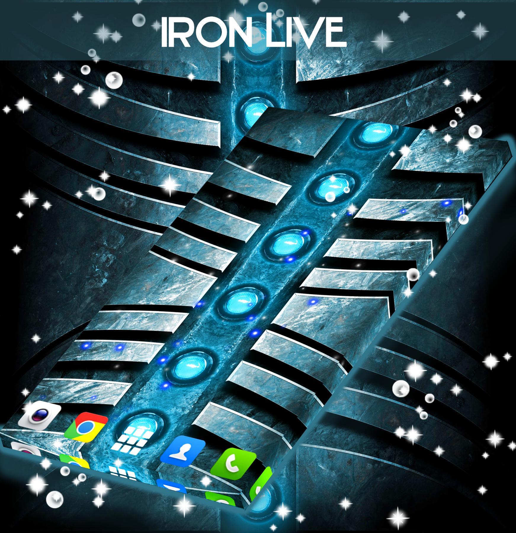 Iron Live Wallpaper