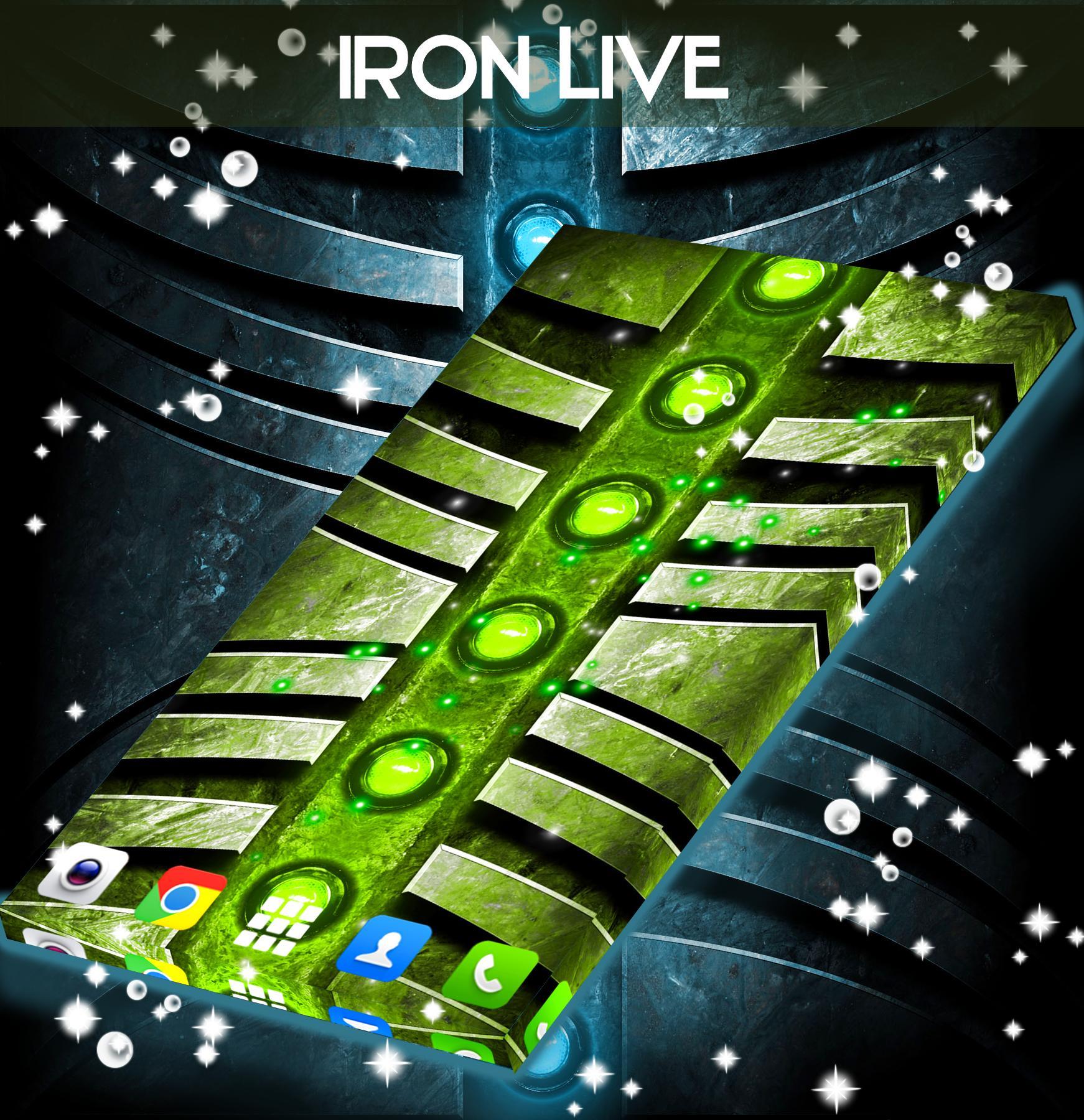 Iron Live Wallpaper