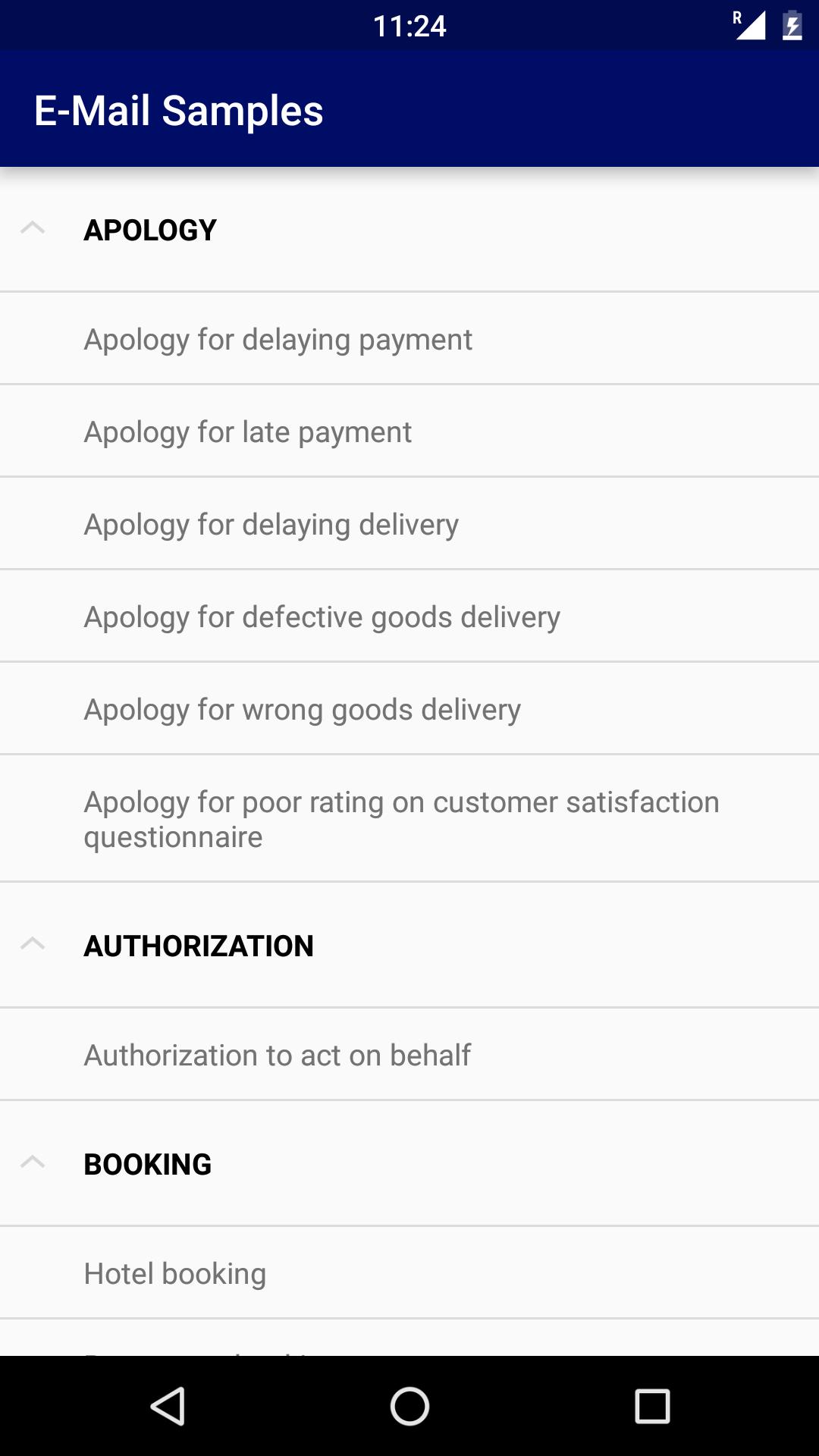 Formal English E-Mail