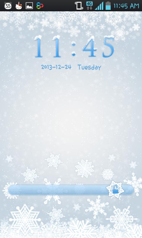 Ice Flower go locker theme