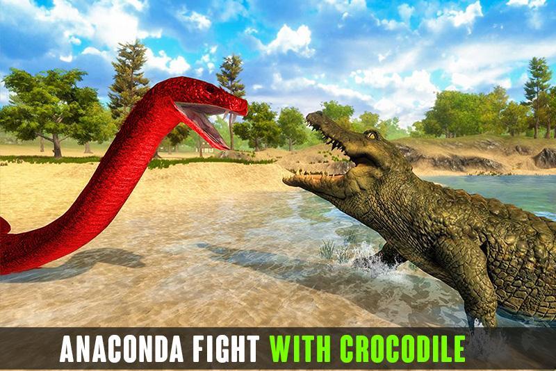 Anaconda Snake Attack Sim 3D