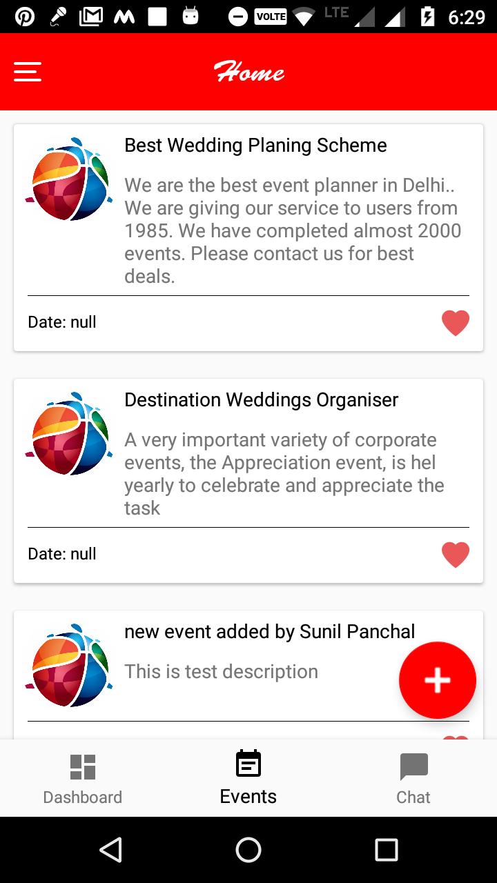 Easy Event - Manager