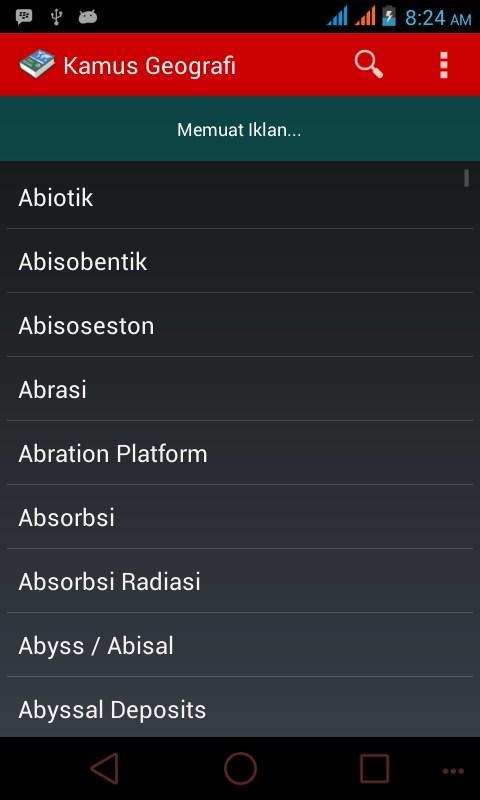 Kamus Istilah Geografi