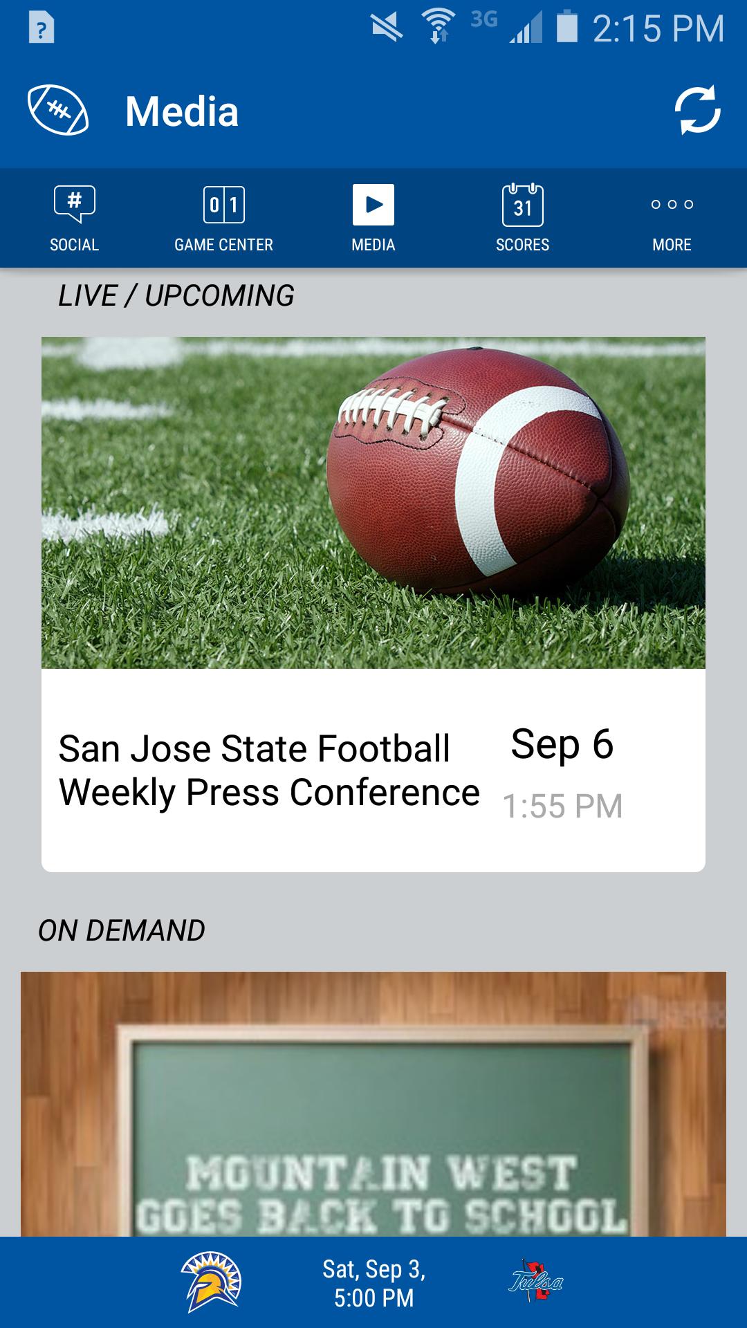 SJSU Spartans Gameday