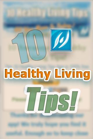 Healthy Living Tips