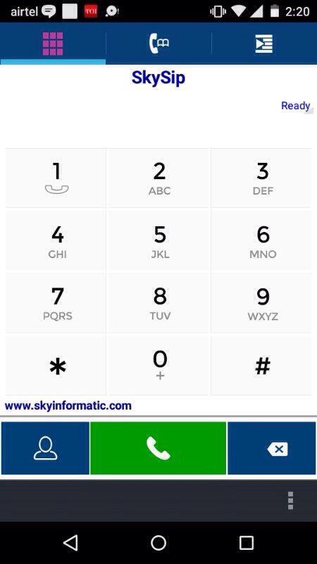 SkySIP Dialer