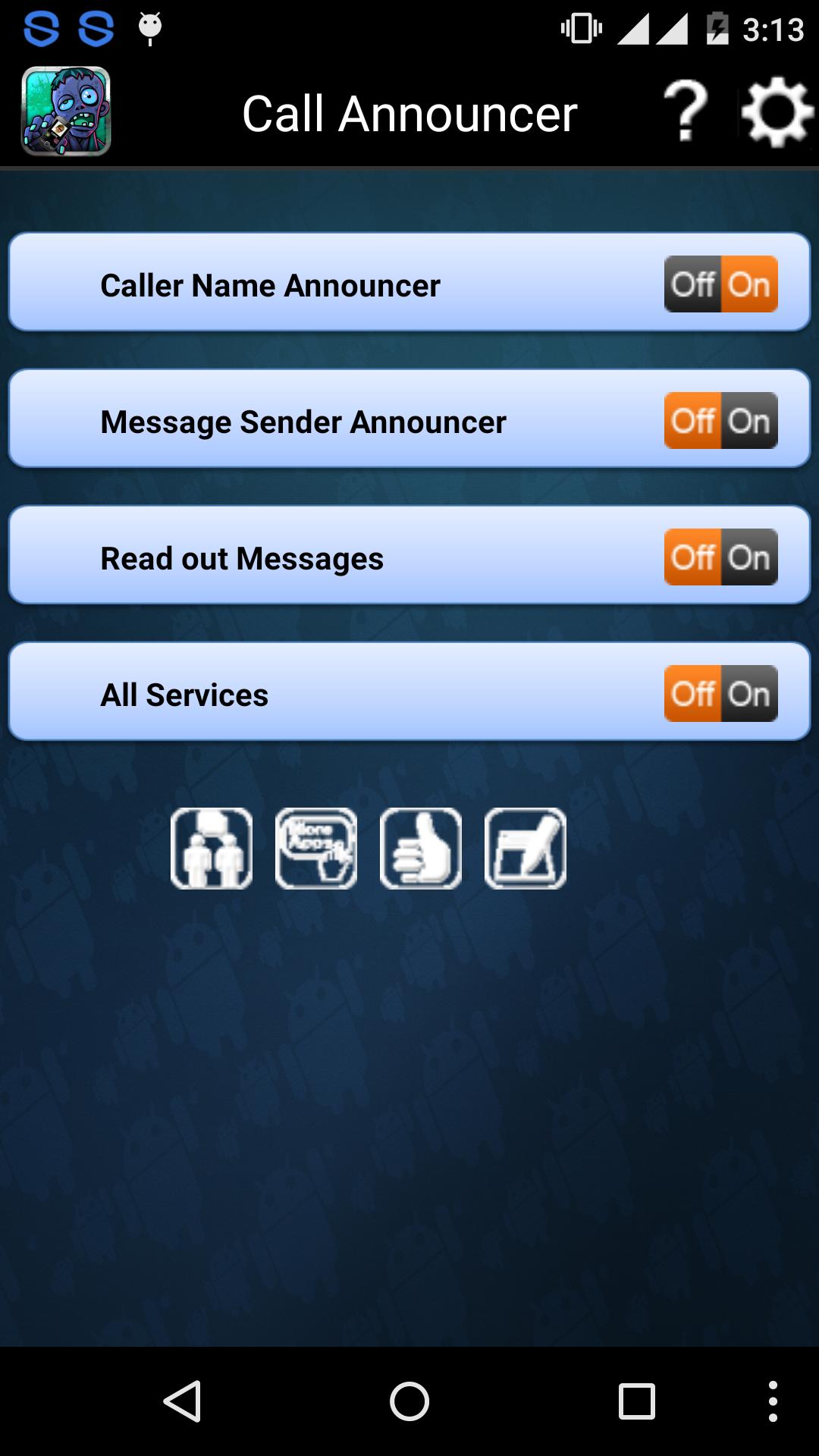 Fake Caller with Announcer