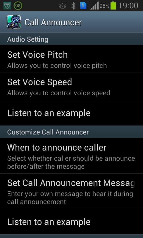 Fake Caller with Announcer