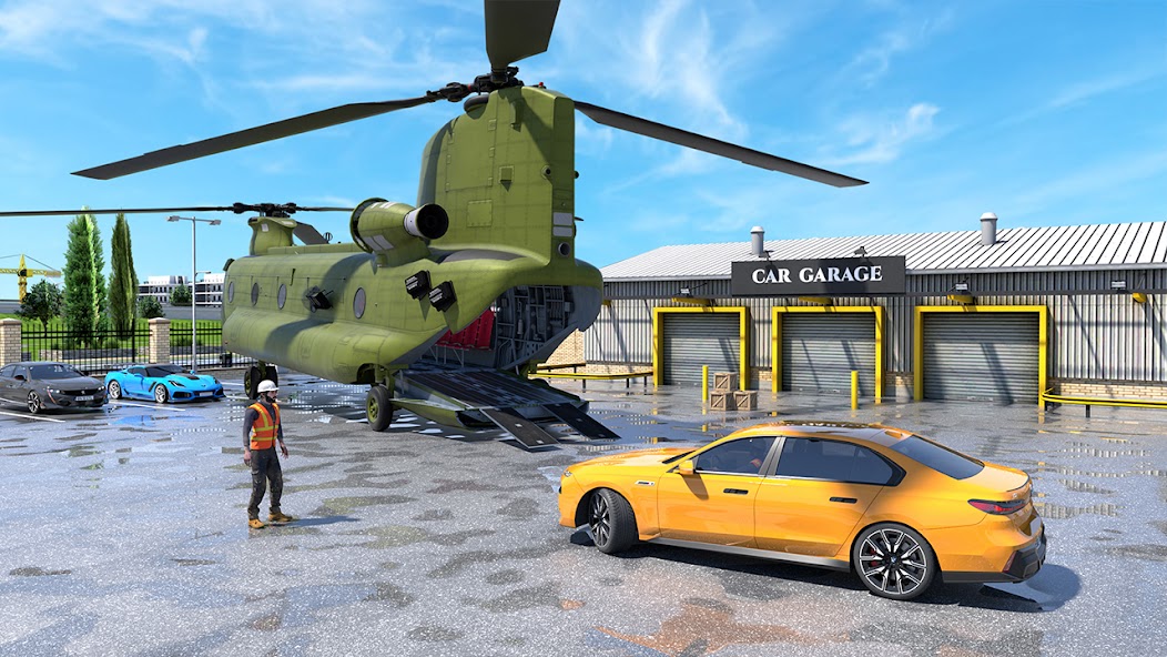 Cars Transporter Truck Games