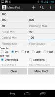 IIFYM Menu Find
