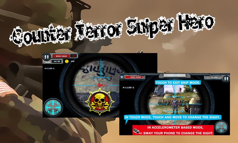 Counter Terror Sniper Hero