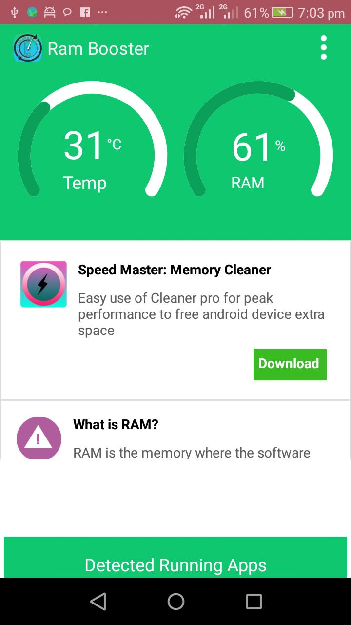 Turbo RAM Booster Speed Master