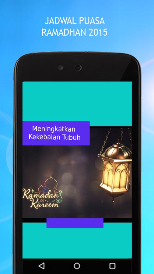 Jadwal Puasa Ramadhan 2015