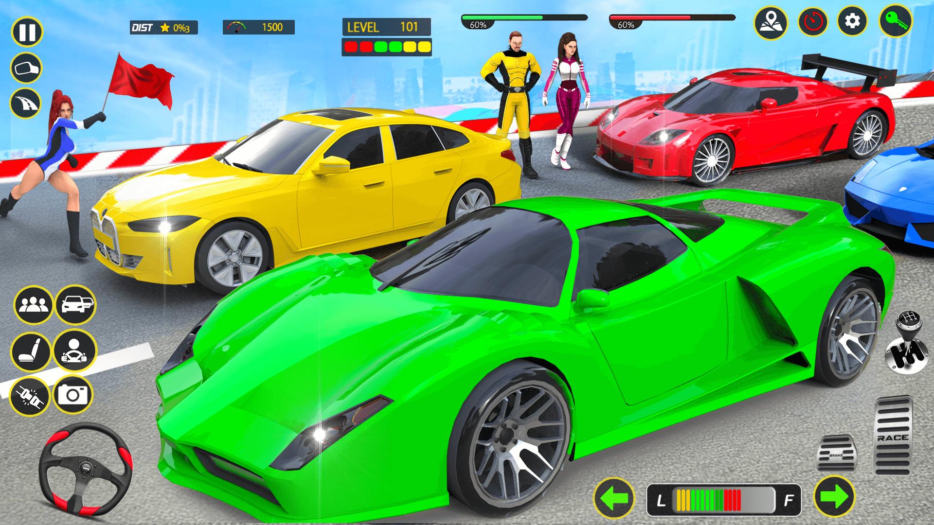 GT Car Stunts Ramp Car Games