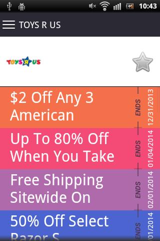 Toys Coupons