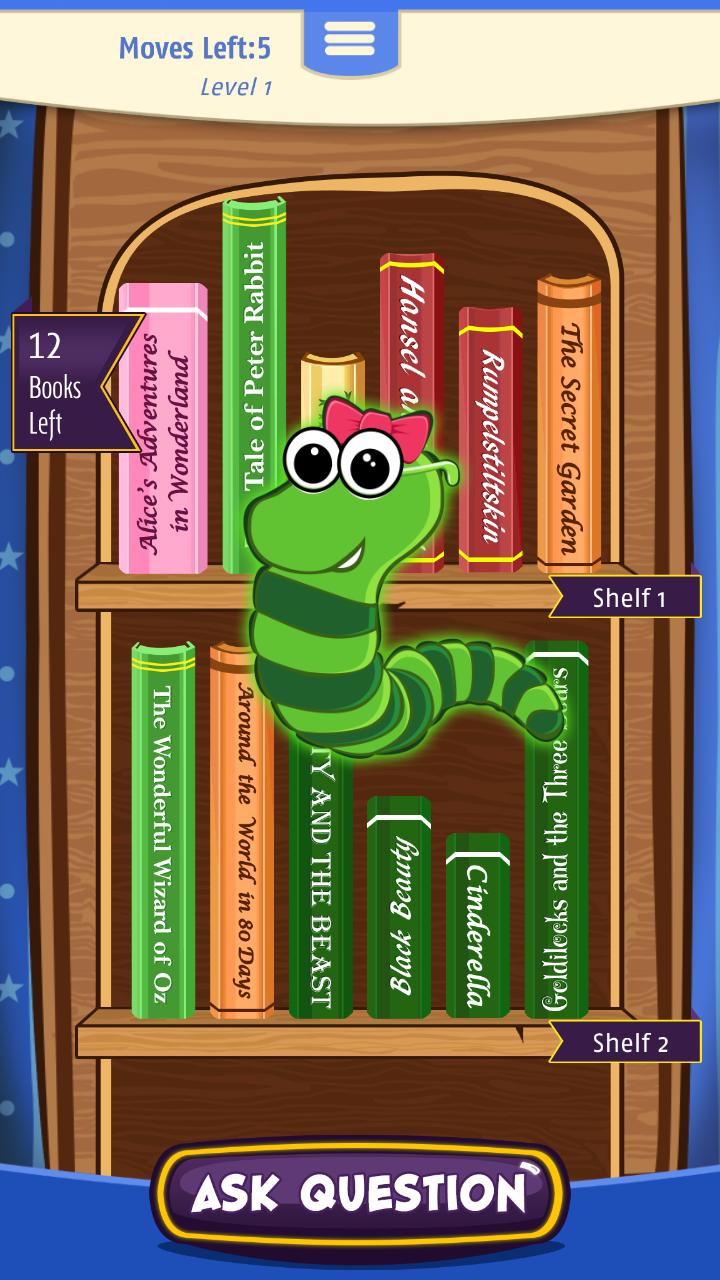 Dolly's Bookworm Puzzle FREE