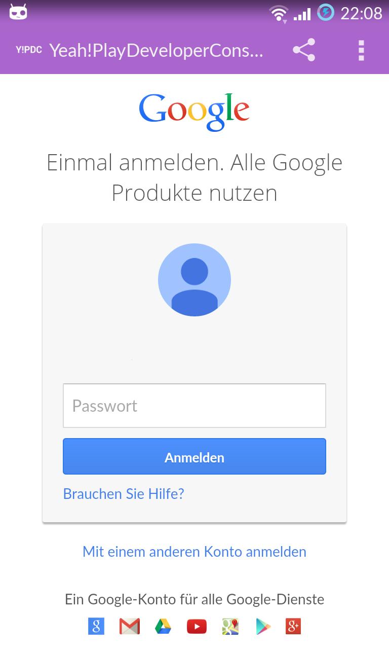 Yeah!Play Developer Console