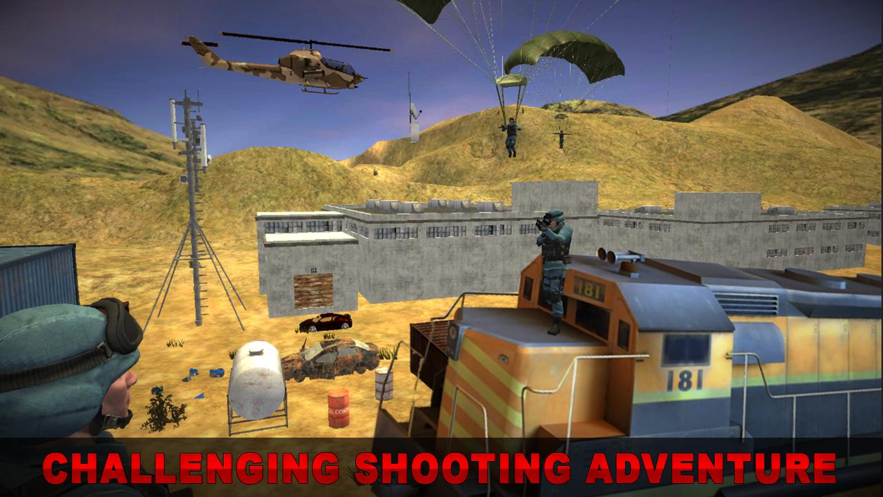 New Sniper 2019 : Train Shooting Free Game