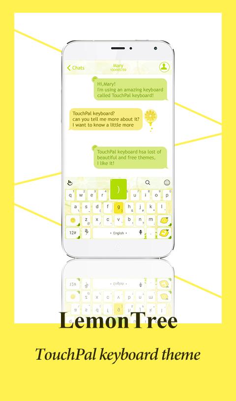 TouchPal Lemon Tree Theme