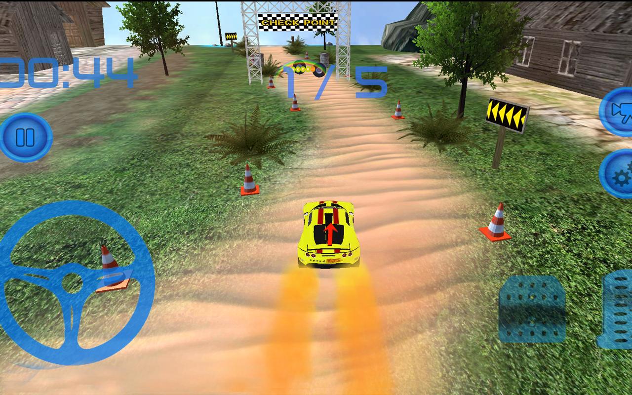 Crazy Dirt Offroad Car Race