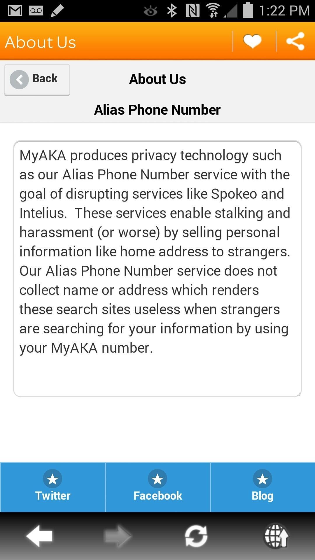 Alias Phone Number